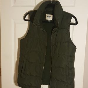 Olive vest